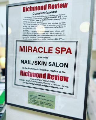 #number1 #voted # Richmond district #nails salon #