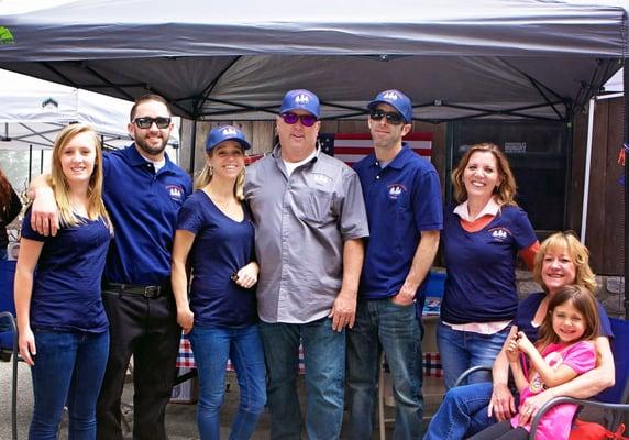 Ron Hammer & staff  (Kailey, Nick, Heather, Ron, Ronnie, Joanie, Lisa & Macy)