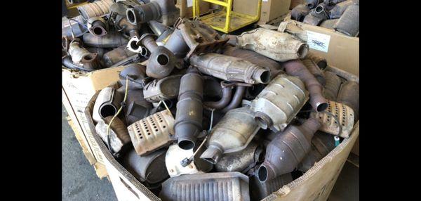 Thousand of catalytic converters replaced !