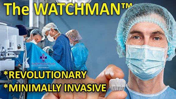 The Watchman Procedure is now available at Garfield Medical Center.  With this device, AFib patients no longer need blood thinners.