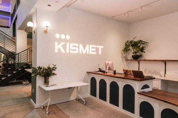 Kismet Cowork in Manayunk - Reception area.