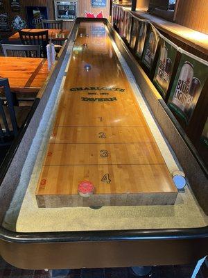 Shuffleboard (staff can teach you how to play)