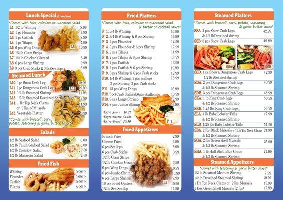 2021 New Menu