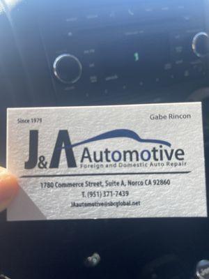 J & A Automotive