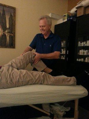 If you are ever in the area, you have to get a massage with Steve. You will be glad you did.