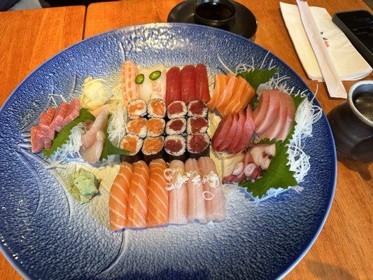 Sushi and Sashimi Combo for 2 Entree