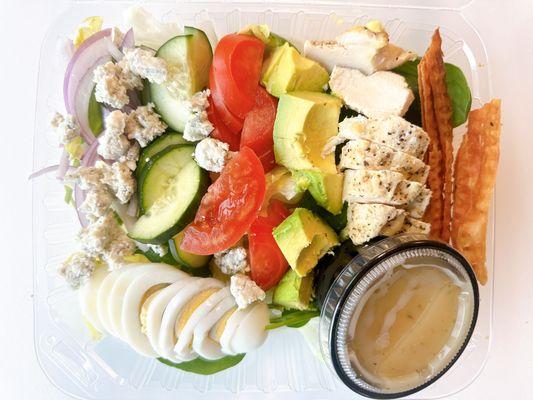 Close up of the Cobb Salad!