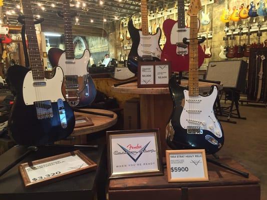 Authorized Fender Custom Shop Dealer