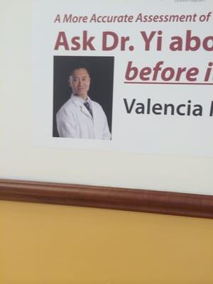 Here is a pic of Dr. Yi :)