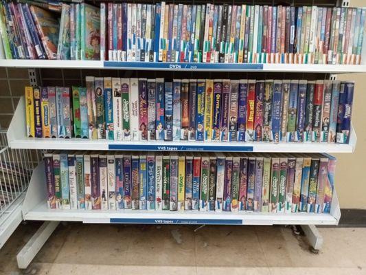 Children's VHS Tapes