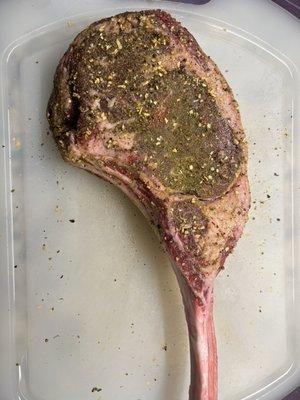 Dry aged Tomahawk