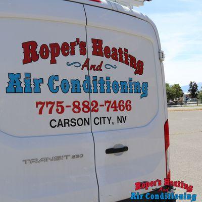 Spot our vans around town! #WheresRoper?