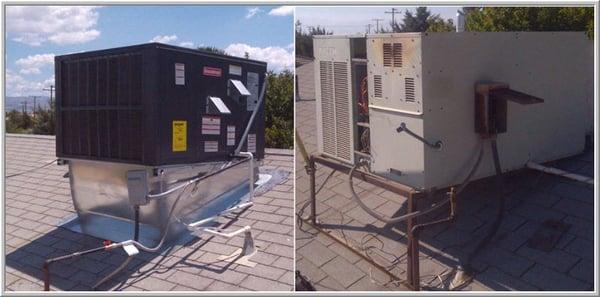 Victorville Project 1 
 **BEFORE AND AFTER**
 Rooftop System Replacement