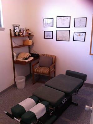 comfortable  treatment rooms