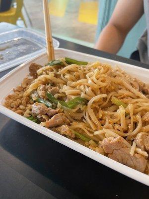 Pad Thai with pork