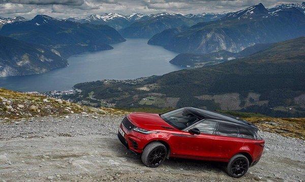 What a beautiful car, and a view do die for