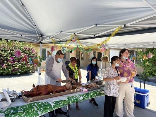 Hawaii Day: Food and Culture, supported by healthcare partners in the community!