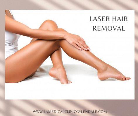 Visit LA Medical Clinic Glendale today for all of your laser hair removal needs