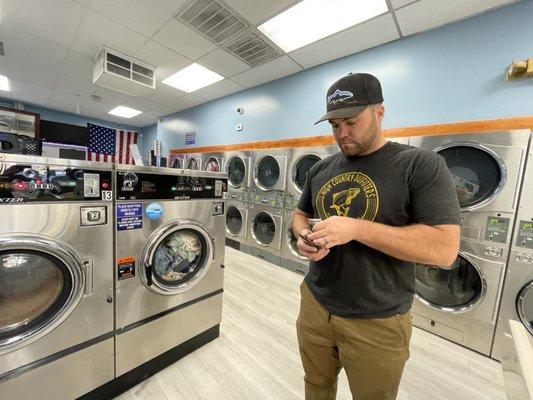 Washers and dryers