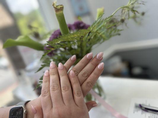 Chrome nail.