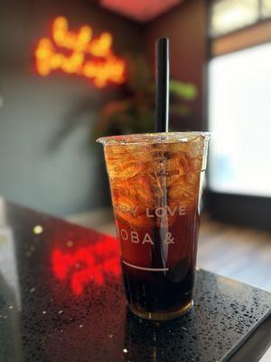 Iced Winter melon black tea!