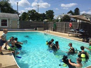 Discover Scuba with the Boy Scouts