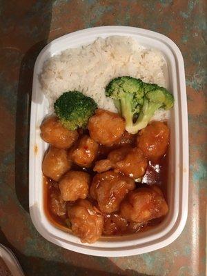 Orange chicken