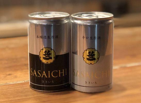 "Sasaichi" Honjozo Namagenshu & Karakuchi Namagenshu. $9.