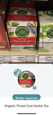 Organic Throat Coat {7/19/2022}