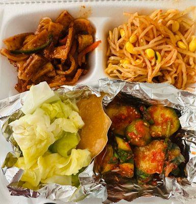 Seasonal Side Dishes (banchan) 5/10/23