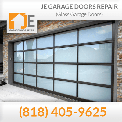 JE New garage door installation