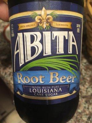 Abita Root beer. In my opinion the best root beer there is. If you love root beer you have to try this one.