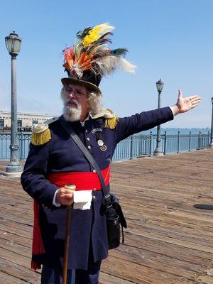 Emperor Norton on the waterfront