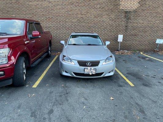 Detailed 2008 Lexus IS 250 Front