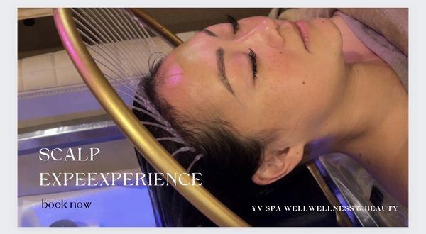 New experience of scalp treatment