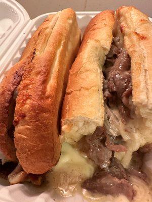 12" Steak Sub With Onions - $14.45