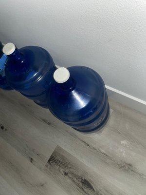 A gallon of water