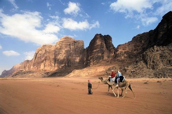 Ya'lla travelers in Wadi Rum, Jordan