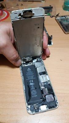 Water damage iphone 5