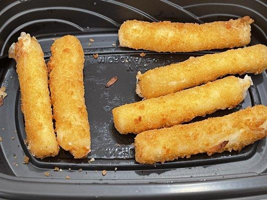 Mozzarella cheese sticks