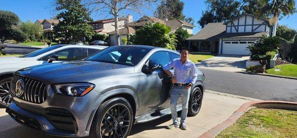 My new AMG GLE53. Thank you to Hamed and Navin.