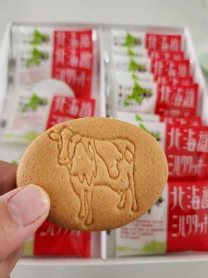 Hokkaido milk cheese cookie