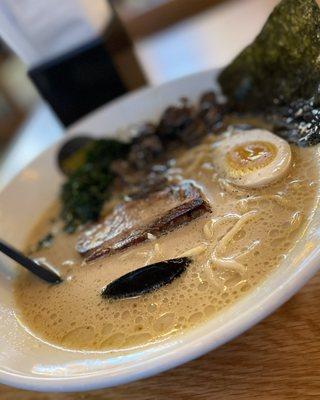 The Garlic Truffle Ramen.... Smelled really good but tasted bland