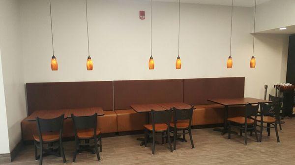 We now have plenty of comfortable seating for friends and family.