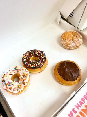 Assorted box of donuts