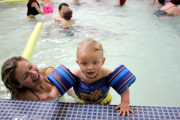 SARC offers family swim programs including Kiddie Pool Playtime, Homeschool swim and swim lessons.