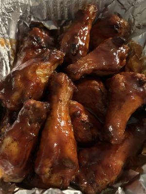 Honey bbq wings