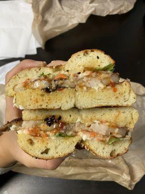 Bahn Mi bagel