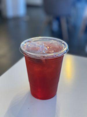 Hibiscus iced tea