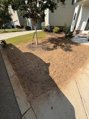 Prep for new sod